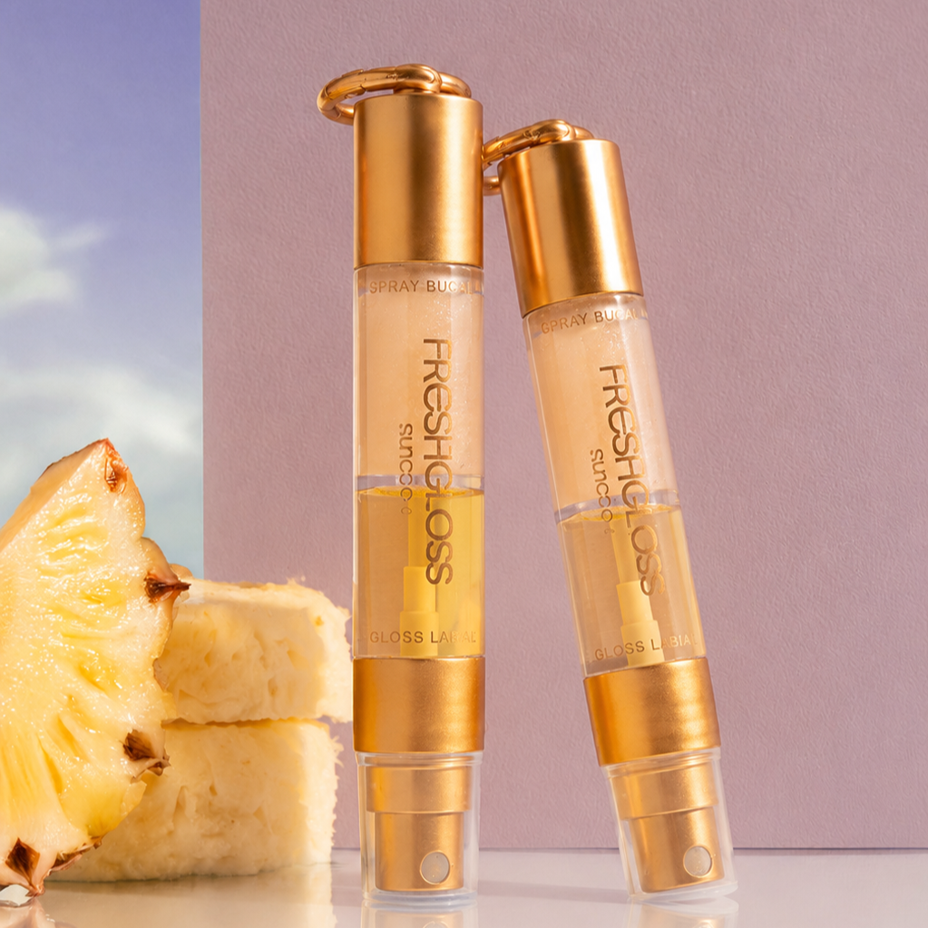 KIT FreshGloss |  Spray Brisa de Abacaxi + Gloss Pedacinho do Céu